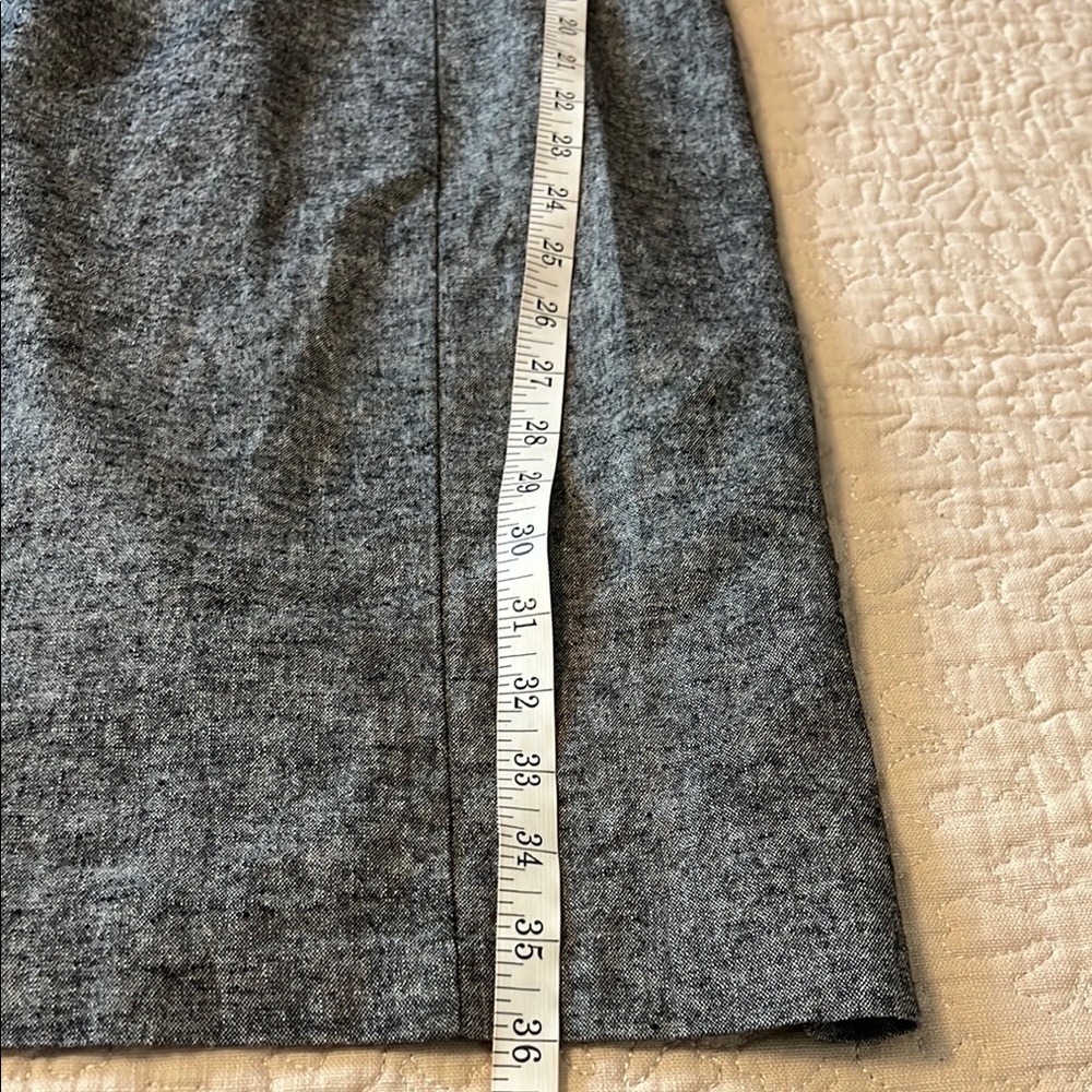 Corey P. Women’s Size 10 Gray Sleeveless LINEN-Blend Dress - Picture 8 of 8